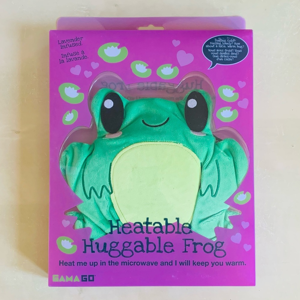 Gama Go Heatable Huggable Frog